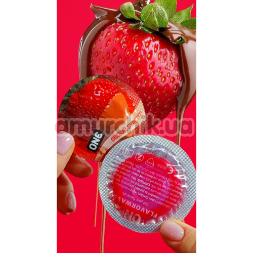 One Chocolate Strawberry - клубника с шоколадом, 5 шт