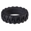 Эрекционное кольцо Menz Stuff Penis Tire 42mm, черное - Фото №1