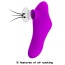 Симулятор орального сексу для жінок Pretty Love Magic Fish, фіолетовий - Фото №5