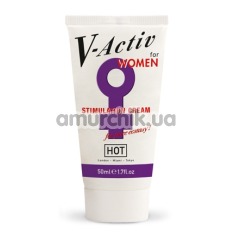Стимулирующий крем V-Activ Stimulation Cream для женщин - Фото №1