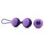 Вагинальные шарики Key Stella II Double Kegel Ball Set, фиолетовые - Фото №1