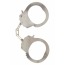 Наручники Metal Handcuffs, серебряные - Фото №1