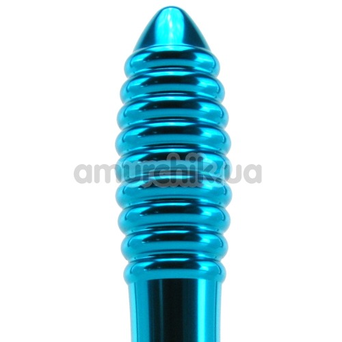 Вибратор Pure Aluminium Large, голубой