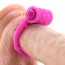 Виброкольцо Posh Silicone Vibro Ring, розовое - Фото №5