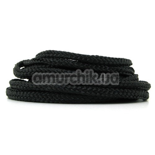 Мотузка Japanese Silk Love Rope 5 м, чорна