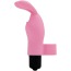 Насадка на палець з вібрацією FeelzToys Magic Finger Bunny Vibrator, рожева - Фото №1