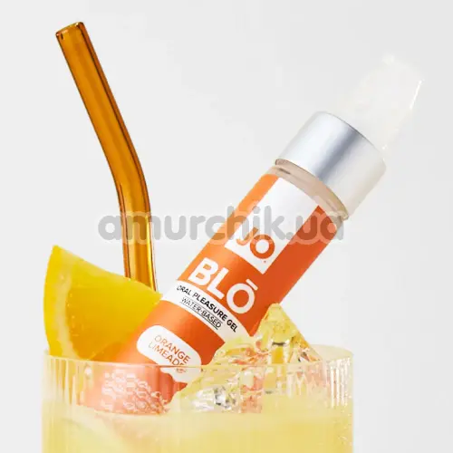 Гель для орального секса с охлаждающим эффектом JO Blo Orange Limeade - апельсиновый лимонад, 30 мл