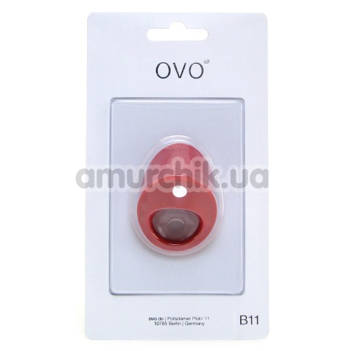 Виброкольцо OVO B11, красное