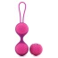 Вагинальные шарики Key Stella II Double Kegel Ball Set, розовые - Фото №2
