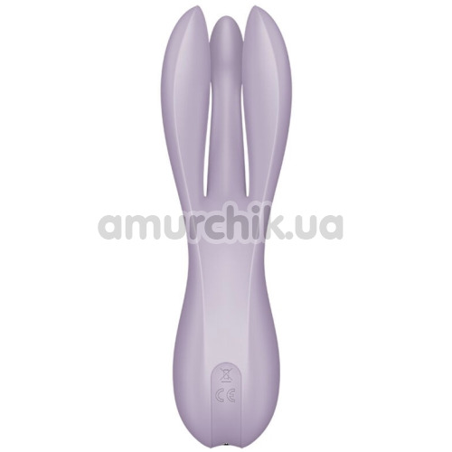 Клиторальный вибратор Satisfyer Threesome 2, фиолетовый