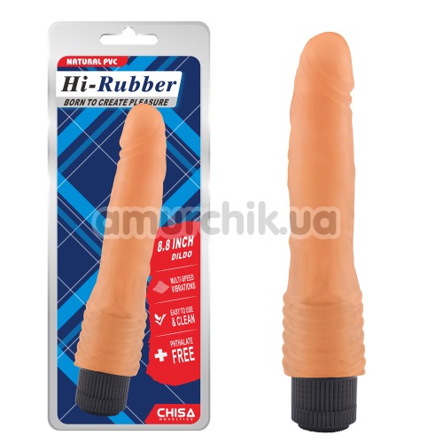 Вибратор Hi-Rubber 8.8 Inch Dildo CN-711754437, телесный