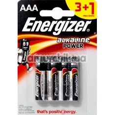 Батарейки Energizer Alkaline Power ААА, 4 шт - Фото №1