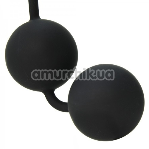 Анальные шарики Tom of Finland Weighted Anal Balls, черные