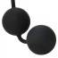 Анальные шарики Tom of Finland Weighted Anal Balls, черные - Фото №3