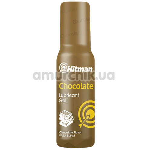 Лубрикант Hitman Lubricant Gel Chocolate - шоколад, 100 мл