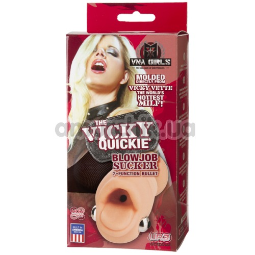 Симулятор орального секса с вибрацией The Vicky Quickie Blowjob Sucker