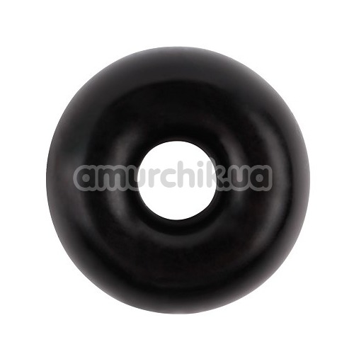 Эрекционное кольцо GK Power Fat O Cock Ring No.2, черное - Фото №1