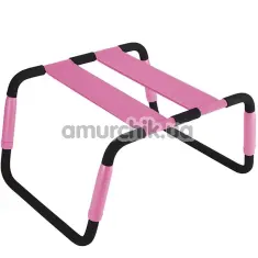 Стул для секса Roomfun Detachable Sex Chair, черно-розовый - Фото №1
