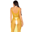Платье Leg Avenue Never Enough Backless Maxi Dress, желтое - Фото №3