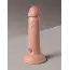 Фаллоимитатор King Cock Elite 6 Dual Density Silicone Cock, телесный - Фото №7