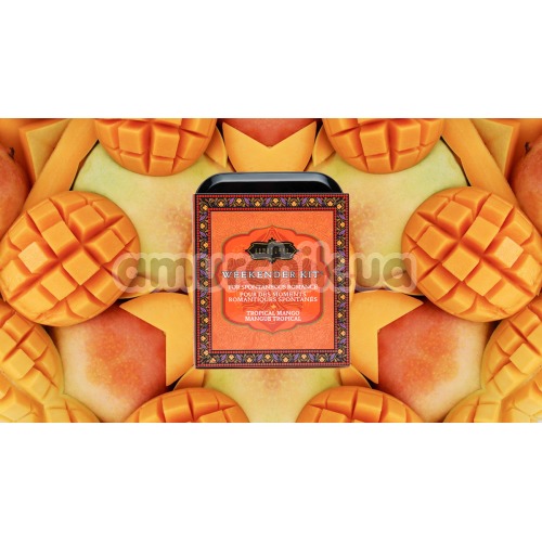 Набор для массажа KamaSutra Weekender Kit Tropical Mango - манго