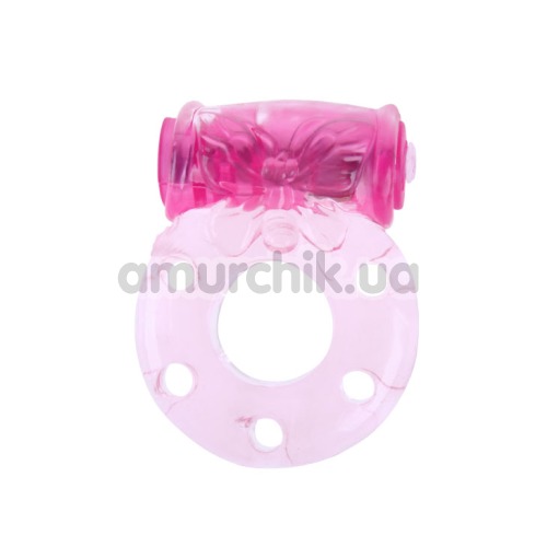 Виброкольцо Vibrator, розовое - Фото №1