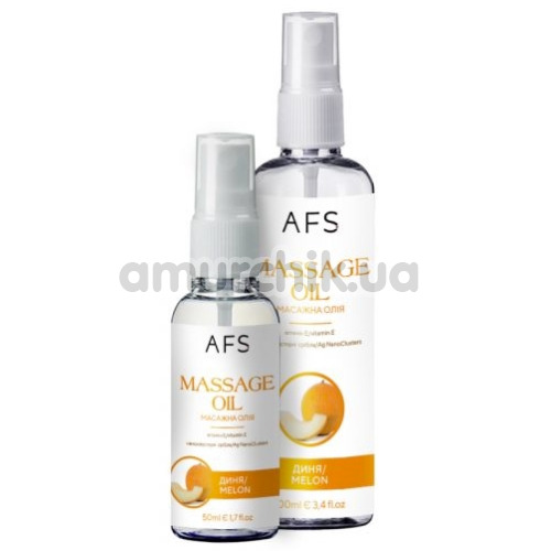 Масажна олія AFS Massage Oil Melon - диня, 50 мл