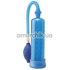 Вакуумная помпа Pump Worx Silicone Power Pump, голубая - Фото №1