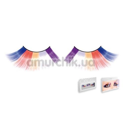 Ресницы Multi-Colored Glitter Eyelashes (модель 529)