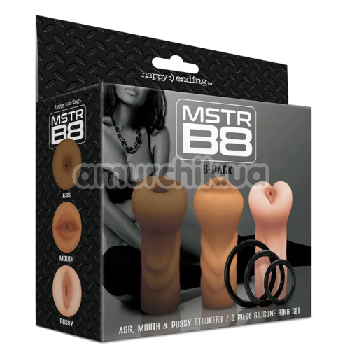 Набор для мастурбации Happy Ending MSTR B8 Six Pack