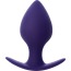Анальна пробка ToDo Anal Plug Glob 4 см, фіолетова - Фото №1
