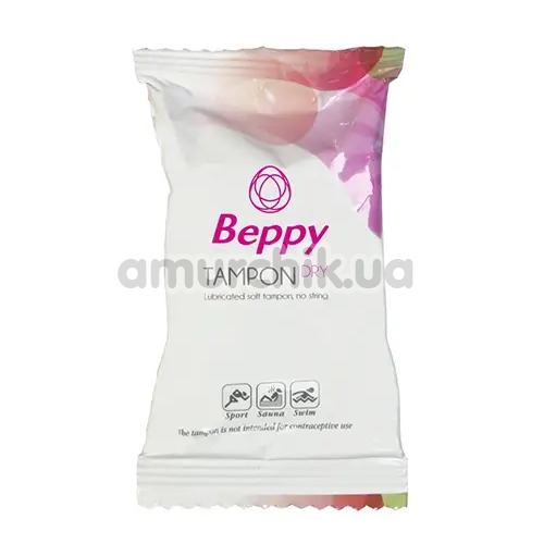 Набор тампонов Beppy Soft Comfort Tampons Dry Without String Regular Green - 8 шт