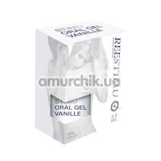 Оральний лубрикант REE Stimu Oral Gel Vanille - ваніль, 30 мл - Фото №1