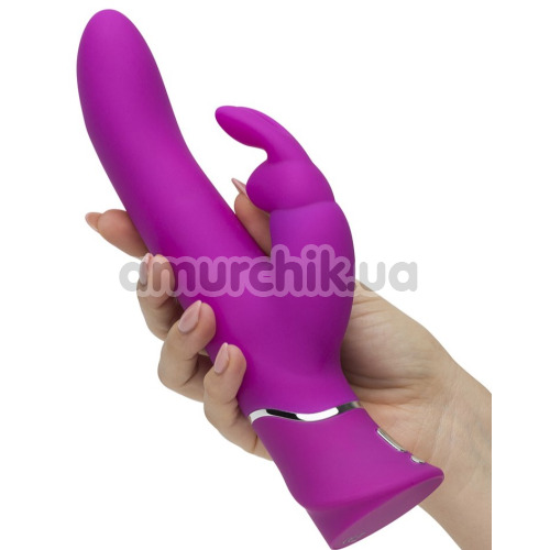 Вібратор з поштовхами Happy Rabbit Power Motion Vibrator, фіолетовий