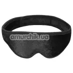 Маска на глаза Ouch! Velvet Eye-Mask With Velcro Straps, черная - Фото №1