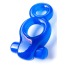 Виброкольцо Renegade Vibrating Men's Ring, синее - Фото №2