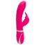 Вібратор з підігрівом Vibe Couture Rabbit Inferno, рожевий - Фото №0