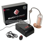 Секс-машина для мужчин Suck-O-Mat Remote Controlled, прозрачная - Фото №1