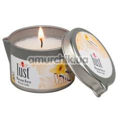 Свічка для масажу Lust Vanilla - ваніль, 50 мл - Фото №1