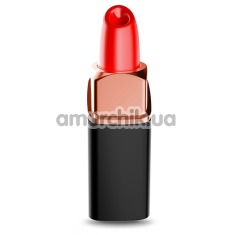 Симулятор орального секса для женщин Fierce Euphoria Erotism Suction Lipstick, черный - Фото №1