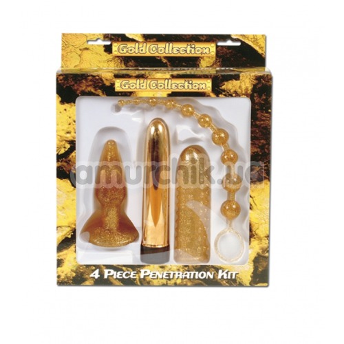 Набір Gold Collection 4 Piece Penetration Kit з 4 предметів