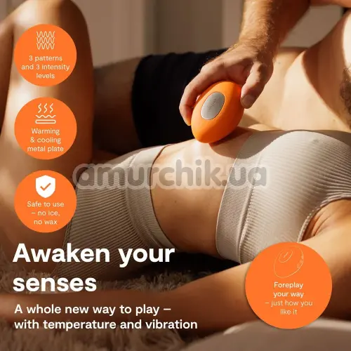 Клиторальный вибратор We-Vibe Temp (ви вайб темп оранжевый)