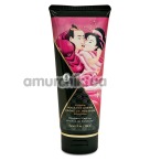 Крем для масажу Shunga Kissable Massage Cream Raspberry Feeling - малина, 200 мл - Фото №1