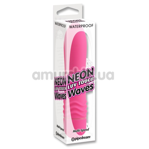 Вібратор Neon Luv Touch Waves рожевий