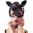 Маска Кошечки Cat Woman Leather Mask, чорна - Фото №4