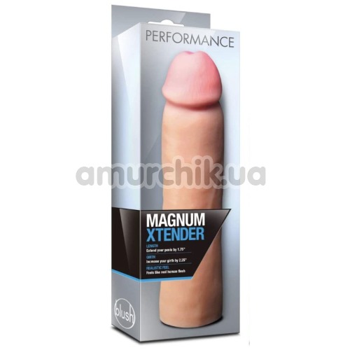 Насадка на пенис Performance Magnum Xtender, телесная
