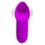 Симулятор орального секса для женщин Pretty Love Isaac, фиолетовый - Фото №5