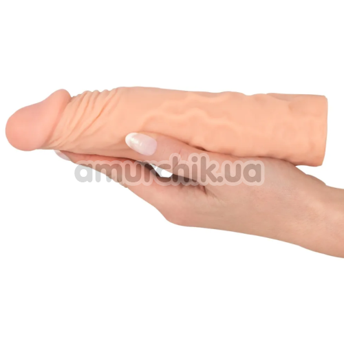 Насадка на пенис Nature Skin Extension Sleeve, телесная