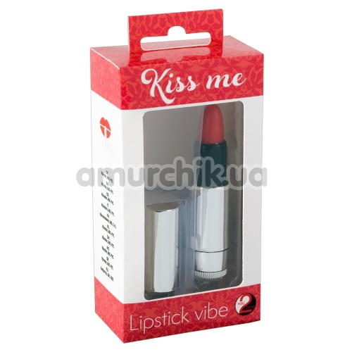 Кліторальный вібратор Kiss Me Lipstick Vibe