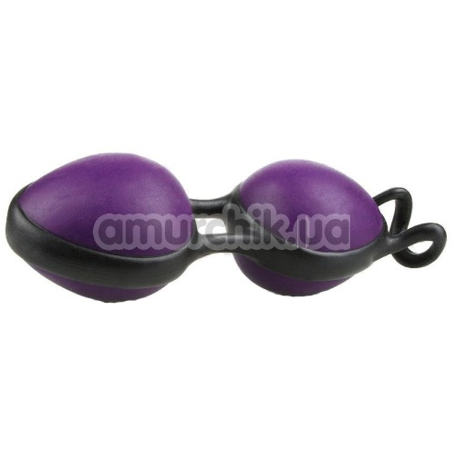 Вагинальные шарики Joyballs Secret, фиолетово-черные